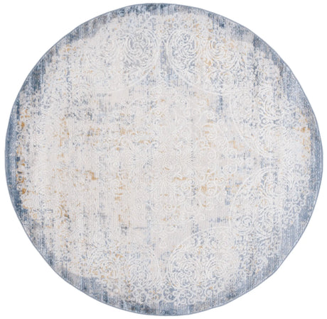 Safavieh Palma 6'-7" x 6'-7" Rug in Beige / Blue