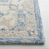 Safavieh Micro-Loop 10'-0" x 14'-0" Rug in Blue / Ivory