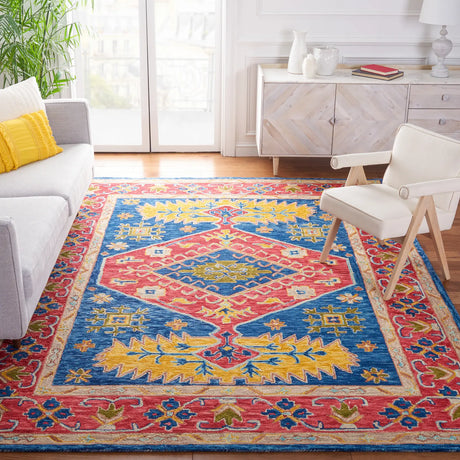 Safavieh Aspen 10'-0" x 14'-0" Rug in Red / Blue