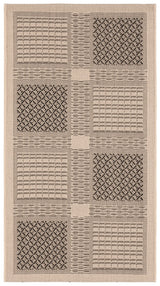 Safavieh Courtyard 2'-0" x 3'-7" Rug in Sand / Black