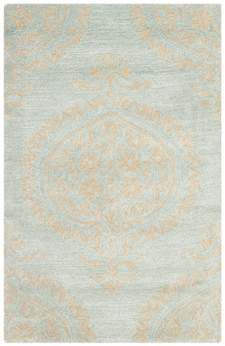 Safavieh Soho 2'-0" x 3'-0" Rug in Blue / Beige