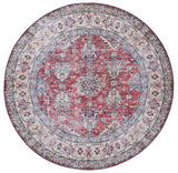 Safavieh Tucson 6'-0" x 6'-0" Rug in Rust / Beige