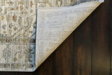 Dynamic Rugs Trevi 13250 Power Loomed Transitional Grey/Cream Rug - Corner