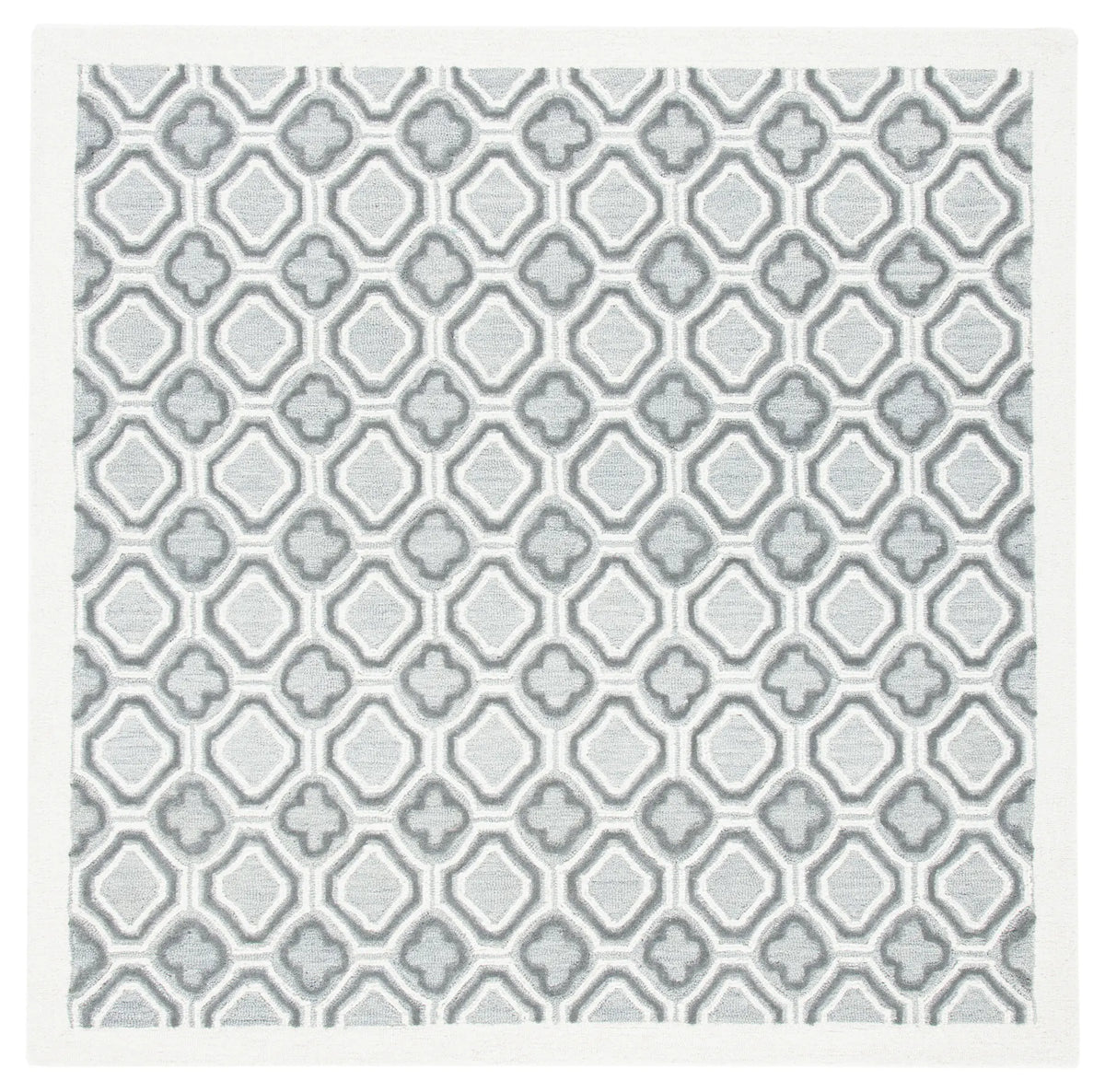 Safavieh Metro 6'-0" x 6'-0" Rug in Ivory / Grey