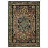 Oriental Weavers Sphinx Andorra 2442A Blue/Multi Rugs - main flat