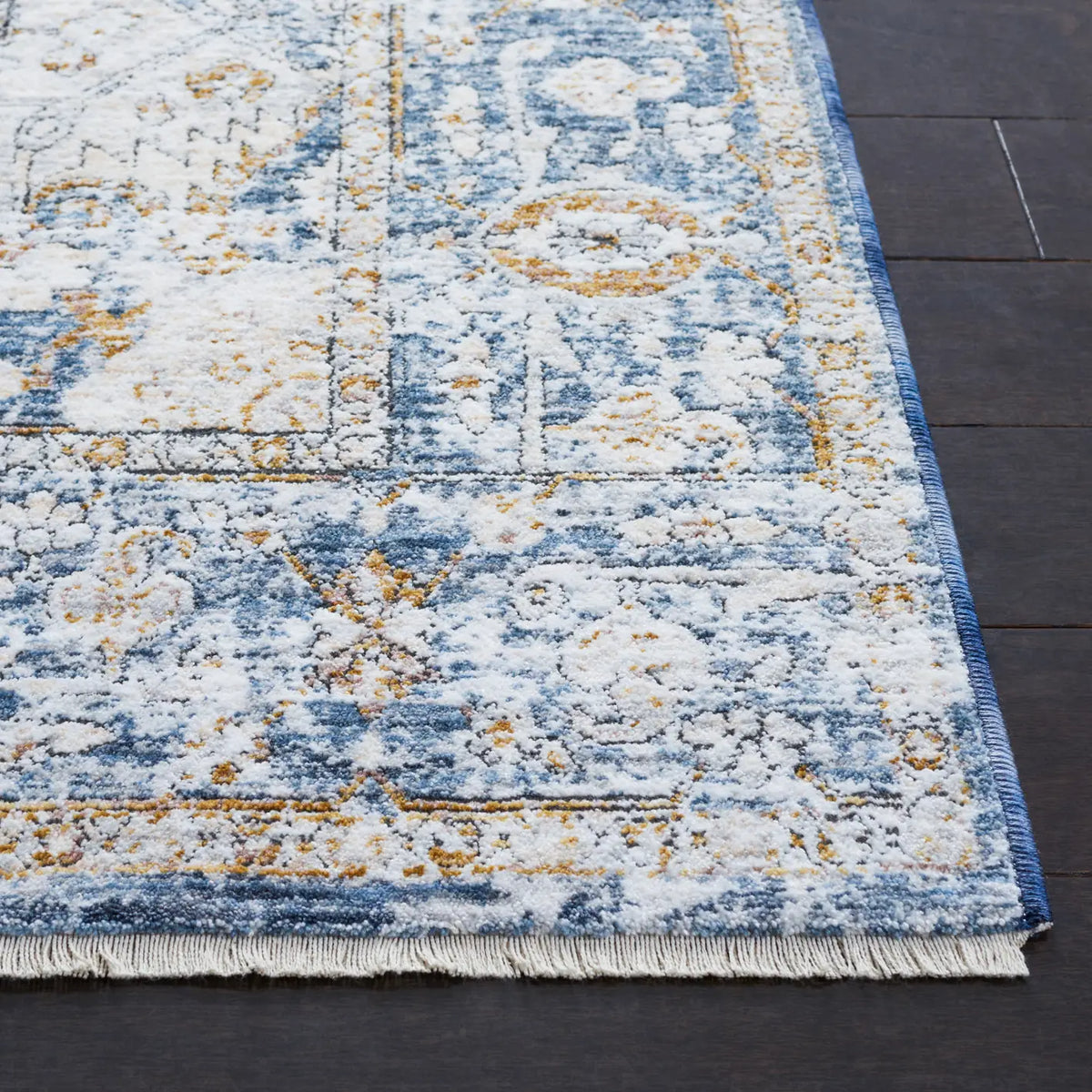 Safavieh Moondust 600 4'-0" x 6'-0" Rug in Ivory / Blue