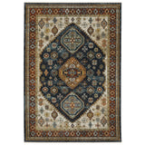 Oriental Weavers Sphinx Aberdeen 005W1 Blue/ Multi Rugs - main flat
