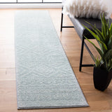Safavieh Tulum 2'-0" x 11'-0" Rug in Light Grey / Ivory