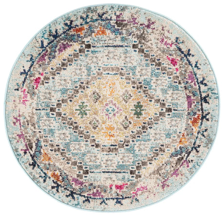 Safavieh Madison 3'-0" x 3'-0" Rug in Blue / Yellow
