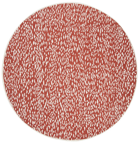 Safavieh Marbella 6'-0" x 6'-0" Rug in Red / Ivory