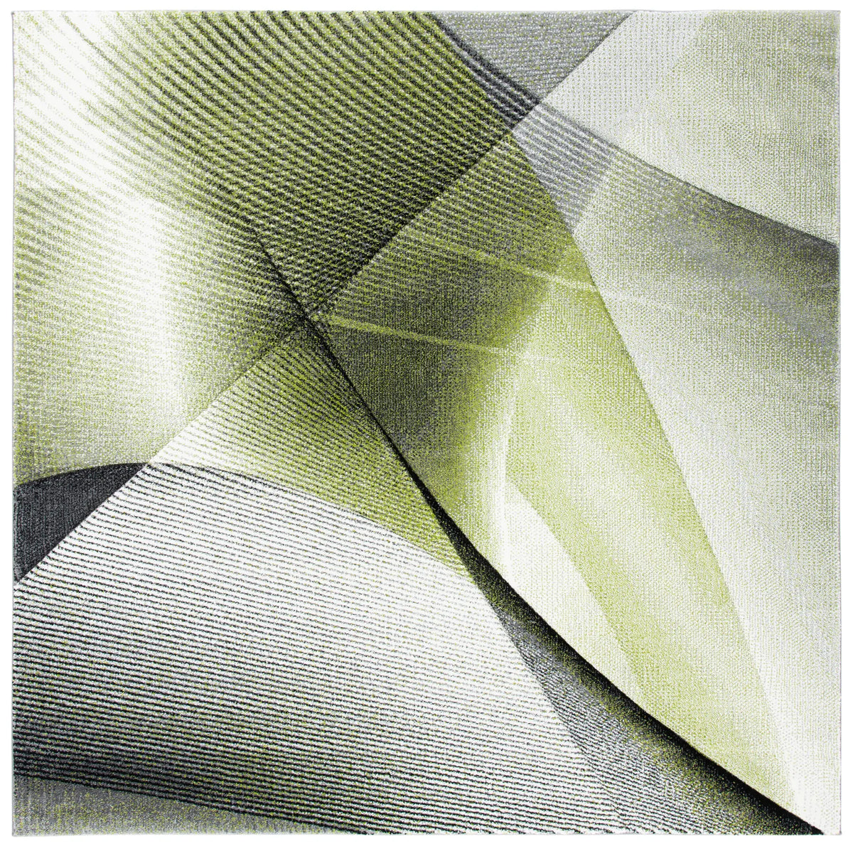 Safavieh Hollywood 6'-7" x 6'-7" Rug in Grey / Green