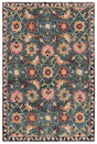 Safavieh Aspen 4'-0" x 6'-0" Rug in Teal / Pink