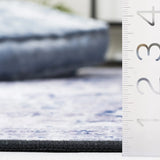 Safavieh Tucson 4'-0" x 6'-0" Rug in Navy / Grey