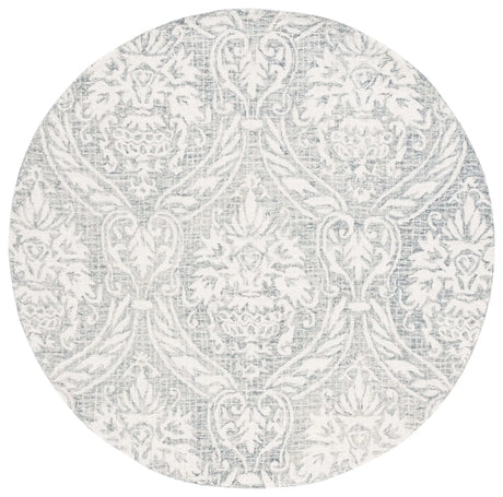 Safavieh Abstract 6'-0" x 6'-0" Rug in Ivory / Grey