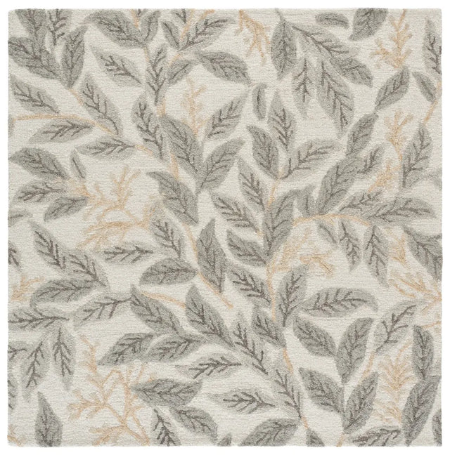 Safavieh Jardin 6'-0" x 6'-0" Rug in Ivory / Grey