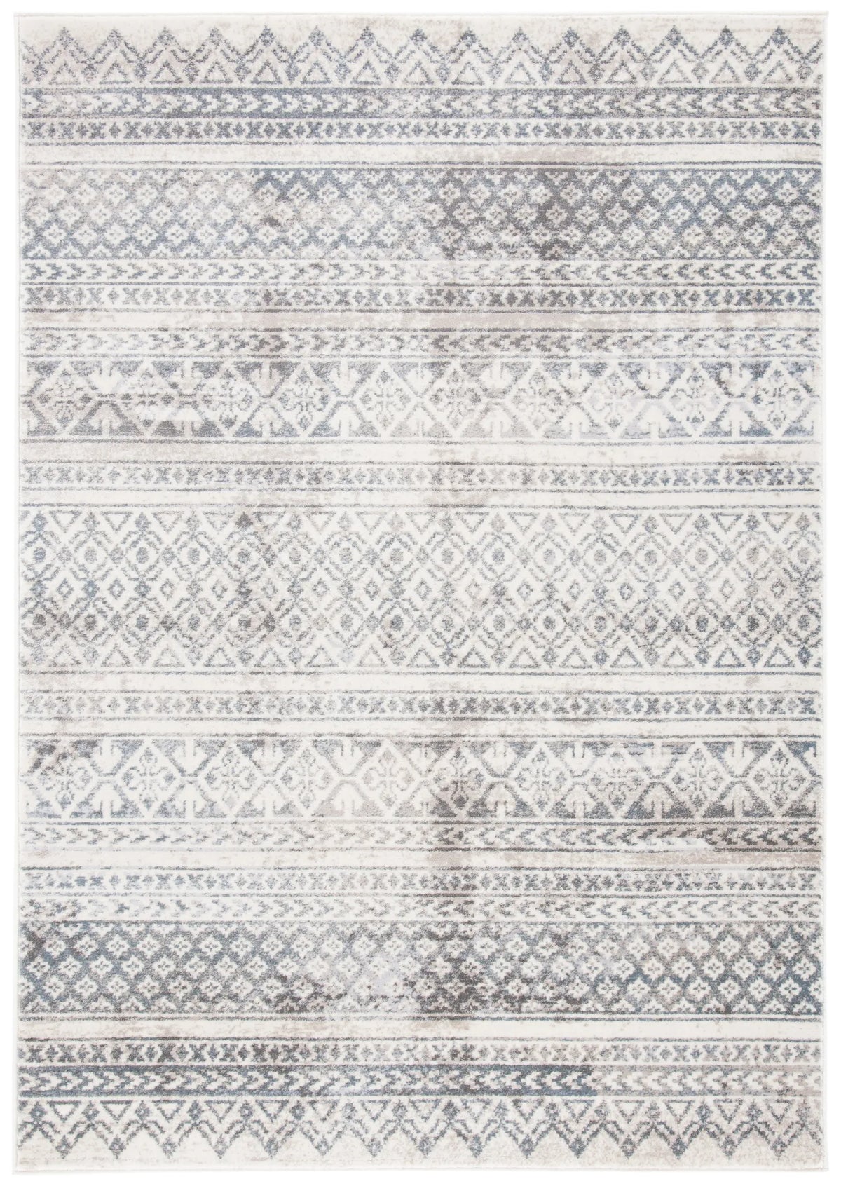 Safavieh Carnegie 4'-0" x 6'-0" Rug in Ivory / Grey