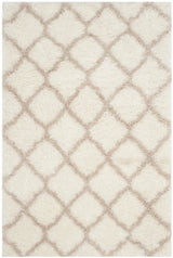 Safavieh Indie Shag 3'-0" x 5'-0" Rug in Ivory / Mushroom