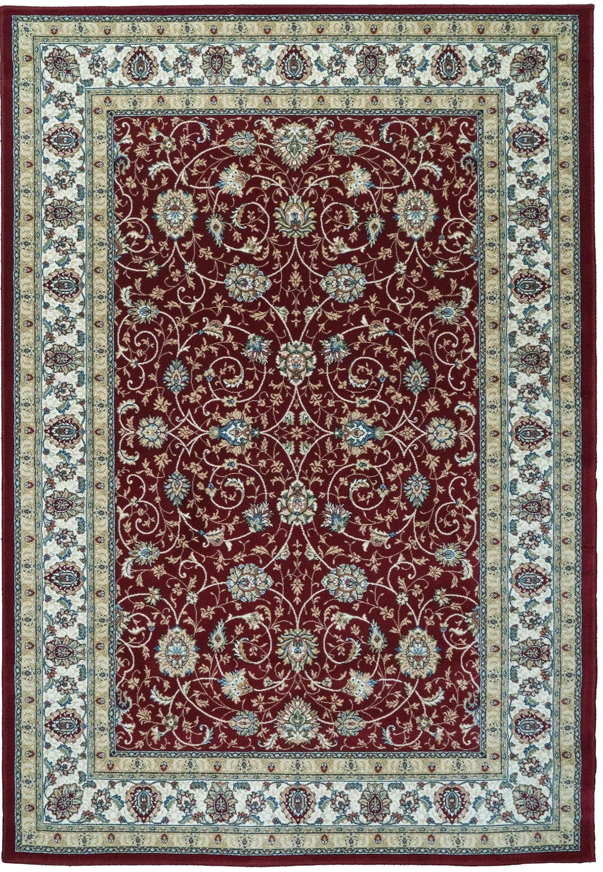 Dynamic Rugs Ancient Garden 57120 Red / Ivory Rugs - Rectangular
