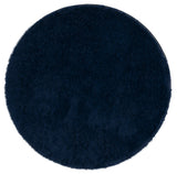 Safavieh Rainbow Shag 4'-0" x 4'-0" Rug in Navy