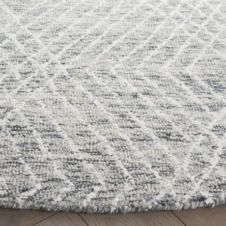 Safavieh Abstract 6'-0" x 6'-0" Rug in Grey / Ivory