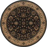 Oriental Weavers Sphinx Ariana 311k3 Black / Ivory Rugs - main flat