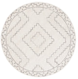Safavieh Casablanca 6'-0" x 6'-0" Rug in Ivory / Grey