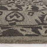 Safavieh Dip Dye 5'-0" x 5'-0" Rug in Dark Grey