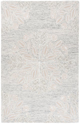 Safavieh Jardin 4'-0" x 6'-0" Rug in Grey / Ivory