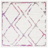Safavieh Skyler 6'-7" x 6'-7" Rug in Ivory / Pink