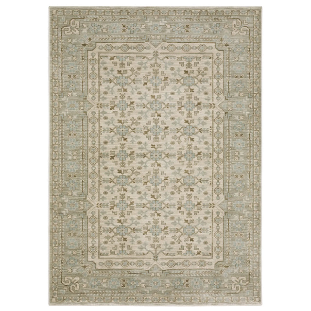 Oriental Weavers Sphinx Maeve MAE04 Blue Rugs - main flat