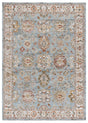Safavieh Hamilton 4'-0" x 6'-0" Rug in Blue / Ivory