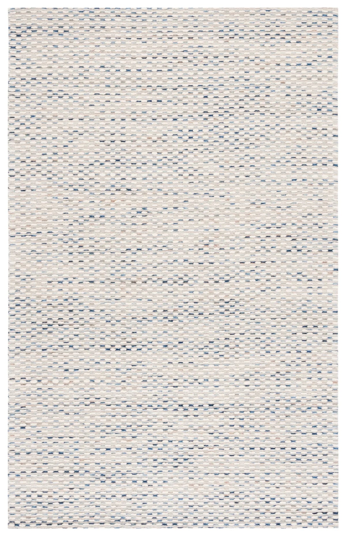 Safavieh Marbella 4'-0" x 6'-0" Rug in White / Navy