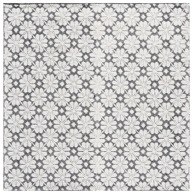 Safavieh Martha Stewart 6'-0" x 6'-0" Rug in Ivory / Black