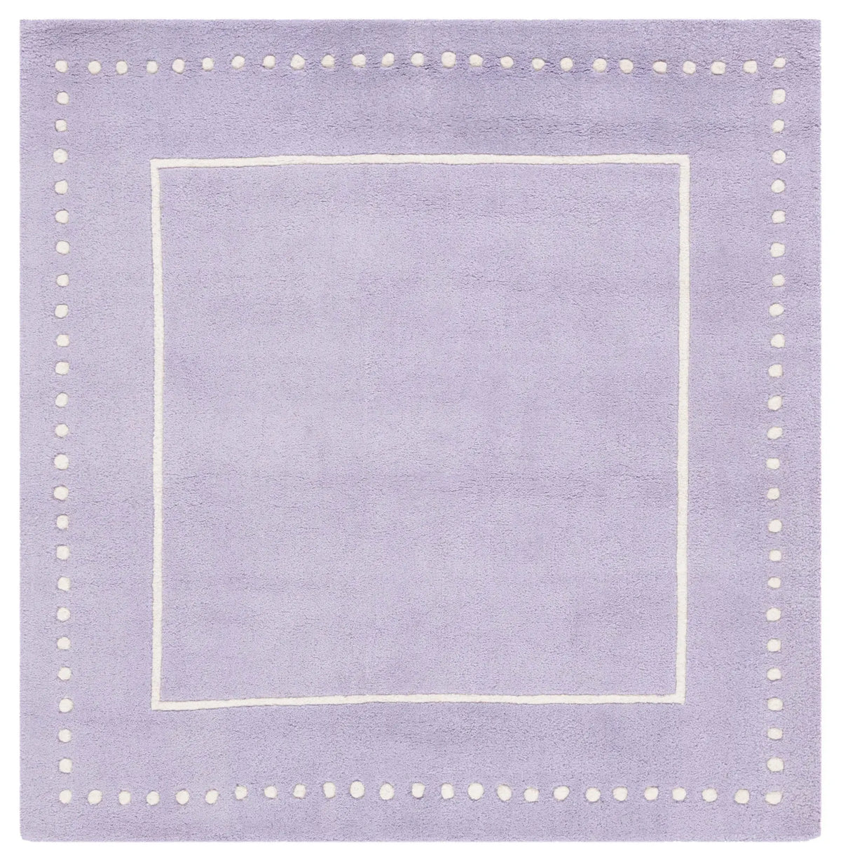 Safavieh Bella 5'-0" x 5'-0" Rug in Lavander / Ivory
