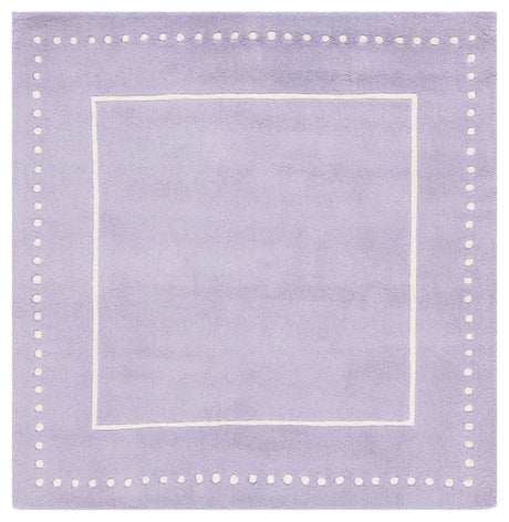 Safavieh Bella 5'-0" x 5'-0" Rug in Lavander / Ivory