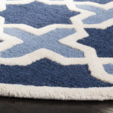 Safavieh Cambridge 6'-0" x 6'-0" Rug in Blue / Ivory