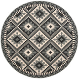 Safavieh Veranda 6'-7" x 6'-7" Rug in Grey / Beige