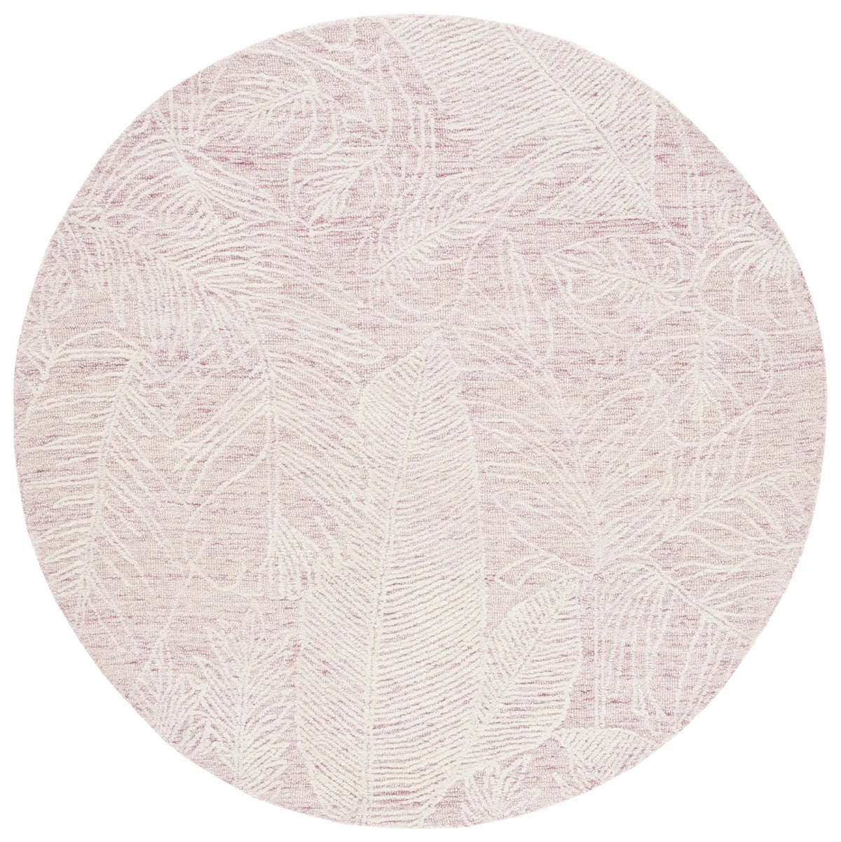 Safavieh Metro 6'-0" x 6'-0" Rug in Pink / Ivory