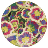 Safavieh Barbados 500 6'-6" x 6'-6" Rug in Black Green / Purple