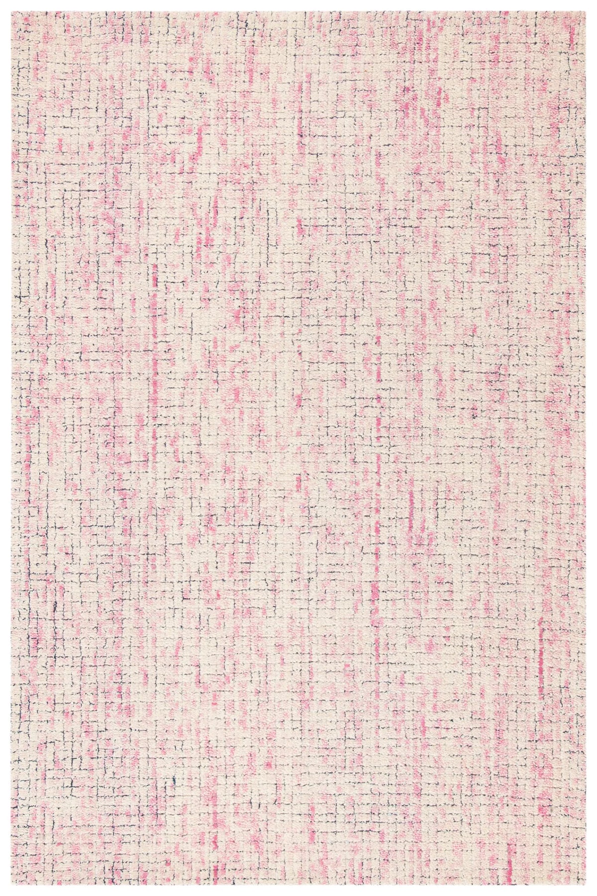 Safavieh Abstract 4'-0" x 6'-0" Rug in Ivory / Pink