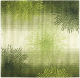 Safavieh Soho 6'-0" x 6'-0" Rug in Green / Multi