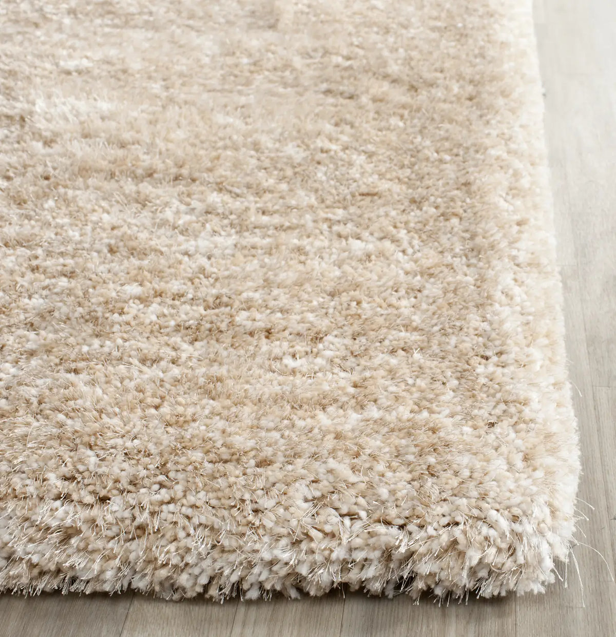 Safavieh Sg-Sbs-South Beach Shag 2'-3" x 10'-0" Rug in Champagne