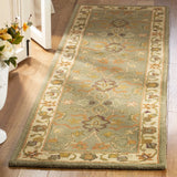 Safavieh Heritage 2'-3" x 10'-0" Rug in Light Green / Beige