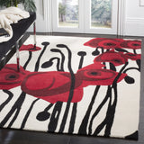 Safavieh Soho 3'-6" x 5'-6" Rug in Ivory / Red
