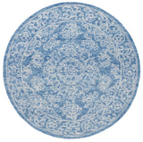 Safavieh Ebony 5'-0" x 5'-0" Rug in Ivory / Blue