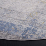 Safavieh Palma 6'-7" x 6'-7" Rug in Beige / Light Blue