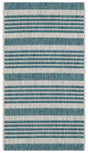 Safavieh Courtyard 2'-0" x 3'-7" Rug in Grey / Blue