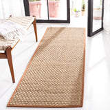 Safavieh Natural Fiber 2'-6" x 8'-0" Rug in Natural / Brown