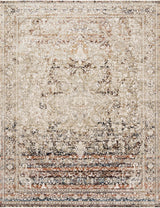 Loloi Theia The-05 Taupe/Brick Rug - main flat
