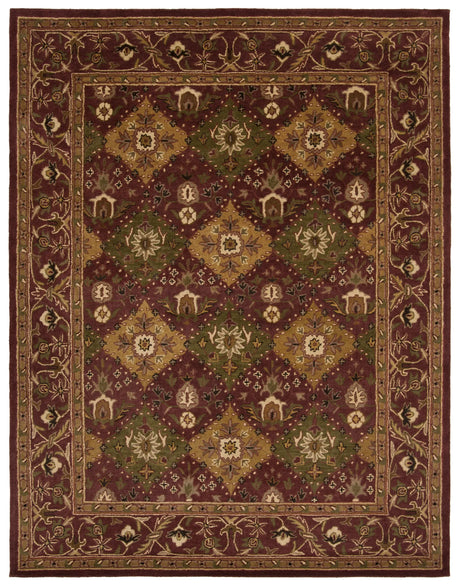 Safavieh Antiquity 9'-6" x 13'-6" Rug in Wine